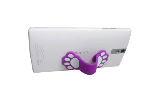 purple mobile phone bracket